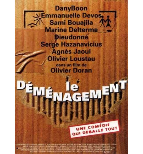 Le Déménagement AFFICHE CINEMA ORIGINALE
