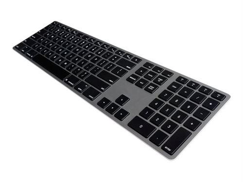 Matias - Toetsenbord - backlit - Bluetooth - Duits - spacegrijs