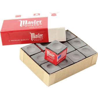 Lot De 12 Cubes De Craie De Billard - Accessoire Pour Queue De Billard - Neuf