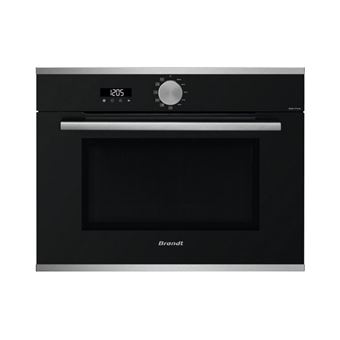 Micro-ondes solo encastrable 40l 1000w noir Brandt BKS7131LX