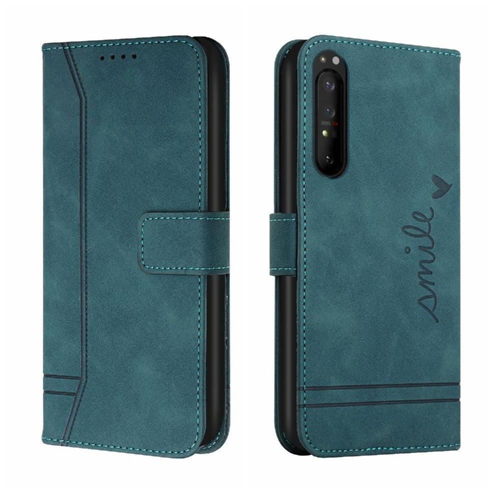 Étui Livre Pliant Pour Sony Xperia - Protection Slim Avec Fente Carte, Cuir Synthétique