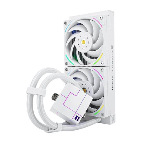 Thermalright Blanc Nom : Kit Watercooling Aio Core Matrix Rgb - 240Mm (Blanc) - Image 3