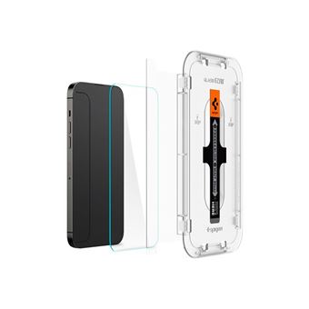 Spigen GLAS.tR EZ Fit - Protection d'écran pour téléphone portable - protection de capteur - verre - pour Apple iPhone 14 Pro - 1