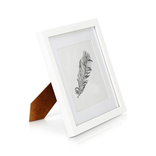 Cadre Photo - Blumfeldt Casa Chic Everton - Carré 24,4 X 24,4 Cm - Blanc