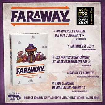 Jeu d'enquête Catch Up Faraway Le Peuple du Dessous