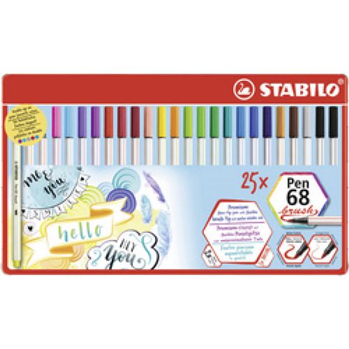 Stock Bureau - STABILO Feutre de dessin Pen 68 brush, ColorParade