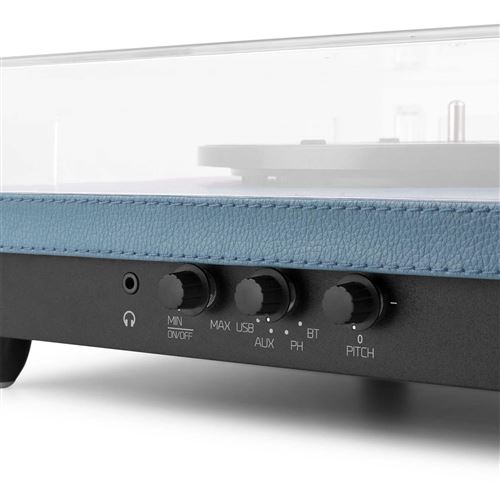 Platine Vinyle Bluetooth Audizio RP112AL – Haut-parleurs Intégrés, 33/45/78 Tours, Design Chêne Rétro - 9
