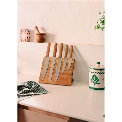 Non Communiqué Kitchenware Essentials - Set De Couteaux De Cuisine Avec Aimant