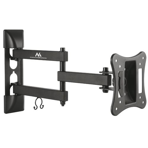 Maclean MC-719 - Support - pour écran plat - noir - Taille d'écran : 13-27 - montable sur mur