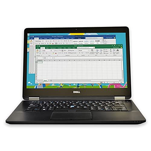 PC Portable Dell Latitude E7470 1468890646 14 Pouces HD Intel Core i5-6300U 8Go RAM 256Go SSD Win 10 Pro Noir