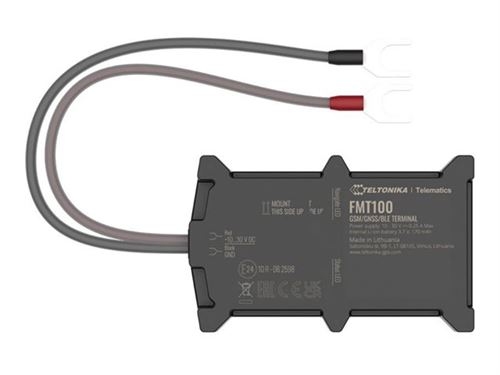 Teltonika FMT100 - Dispositif de suivi GPS/GLONASS/GALILEO/BeiDou/QZSS - 128 Mo