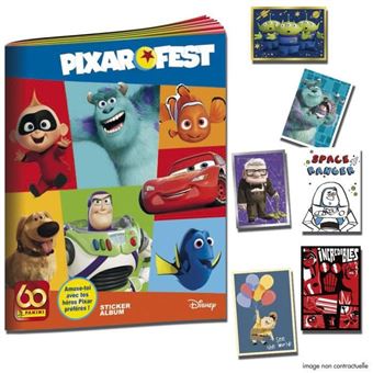 PANINI - Pixar Fest - Album avec Range-cartes