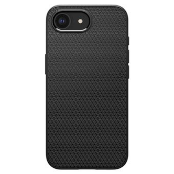 Coque MagSafe pour iPhone 16e Série Liquid Air Antichoc Spigen SGP Noir - 1