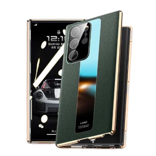 3€42 sur Coque Cuir Magnétique pour Samsung S22 Ultra FONGWAN avec  Protection d'écran Verre trempé, Cadre en métal - Vert - Coque et étui  téléphone mobile - Achat & prix