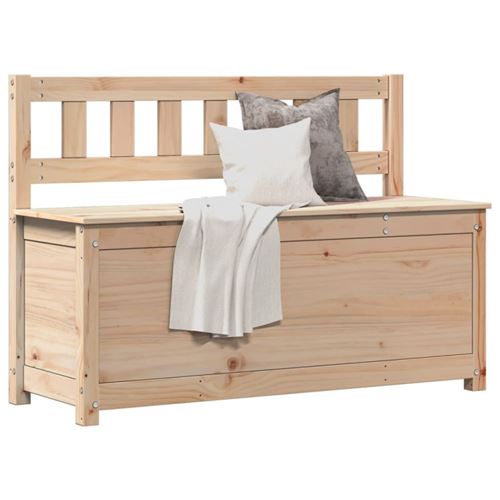 Vidaxl Banc - 110X41x76,5 Cm, Pin - Image 3