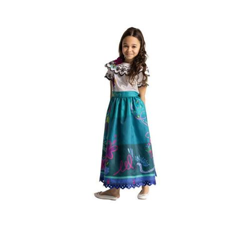 JMOCD – Déguisement Encanto Mirabel – Robe + Accessoires – Fille 2-10 Ans – Halloween, Anniversaire