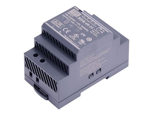 Hikvision DS-KAW60-2N - Adaptateur secteur (interne) - CA 85-264 V - 60 Watt