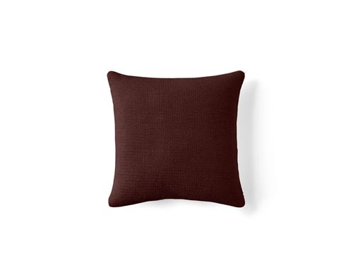 Non Communiqué Prune Polette - Coussin - En Tissu Texturé - 40X40 Cm