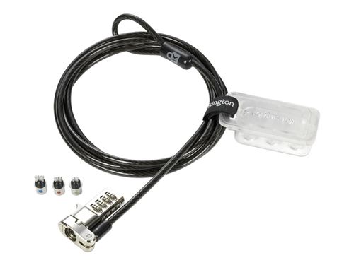 universal 3-in-1 combination laptop lock
