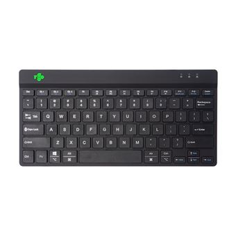 R-Go Clavier Ergonomique Compact break - Clavier - dispositif multiple - sans fil - Bluetooth - QWERTZ - Anglais US - noir - 1