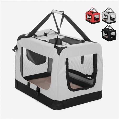 Sac de transport en tissu pliable pour chiens et chats moyen 68,5x48x50cm Oliver L