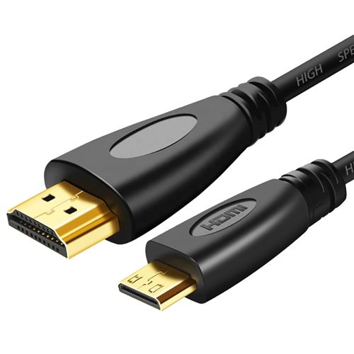 Câble Hdmi Vers Mini Hdmi 2.0 Haute Vitesse 4K 2160P 3D Uitra Hd 1M80 Top4Pc®