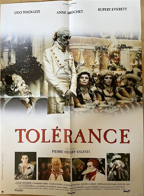 Affiche de Cinéma Originale - Tolérance - 1989 - UGO TOGNAZZI - 60x80cm
