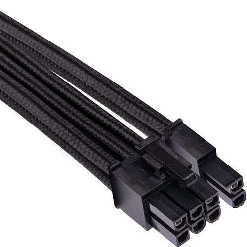 Kit Pro de cbles CORSAIR Premium PSU Cables pour Alimentation Type 4 Gen 4 avec gainage Multi-brins ? Rouge