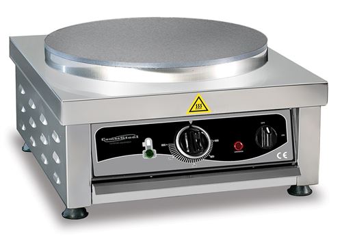  Cr&ecirc;pi&egrave;re Professionnelle Electrique   L 450 x P 520 mm   Combisteel 