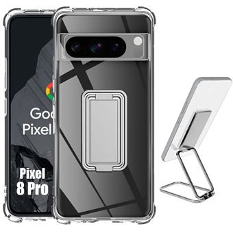 Coque Silicone Kwmobile Pour Google Pixel 8 Pro, Souple, Neuve, Noir/gris