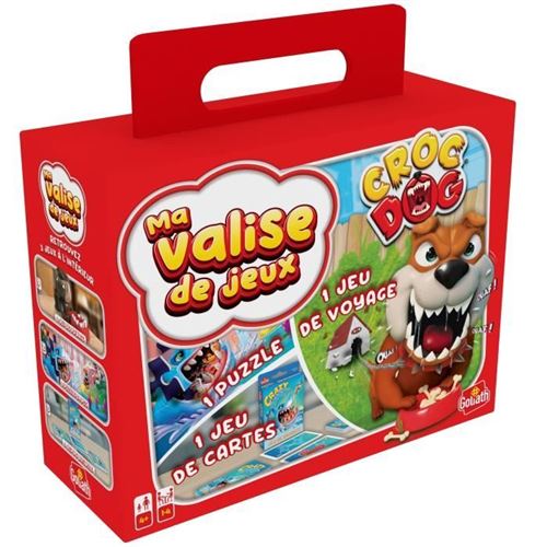 Valisette Multi Jeux 2-Croc Dog Voyage