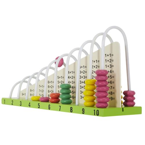 Cadre De Calcul En Bois Chiffres Mathématiques Comptage Apprentissage