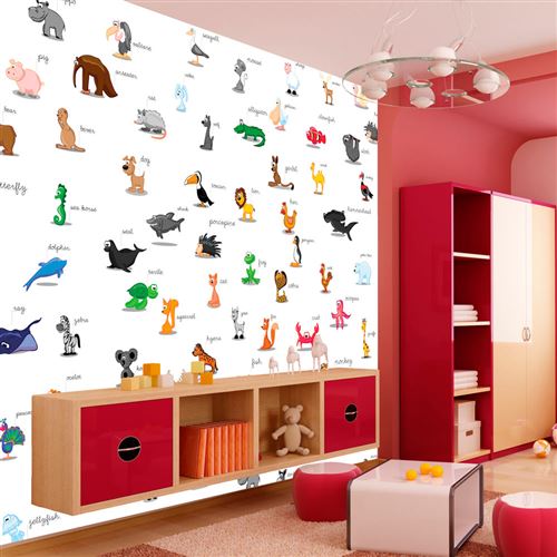 Papier peint - animaux pour enfants 400x309 -