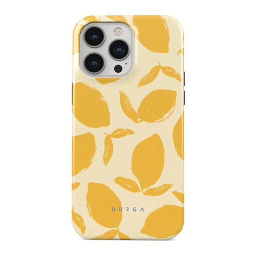 Burga - iPhone 14 Pro - Coque MagSafe - Tough Antichoc - Jaune - Image 2