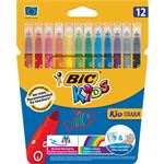 BIC KIDS Feutre Kid Couleur medium, étui en carton de 12