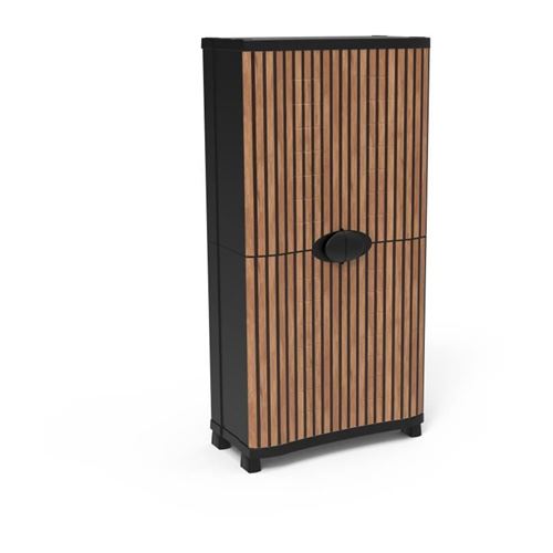 Plastiken Noir Armoire Pvc - Image 2