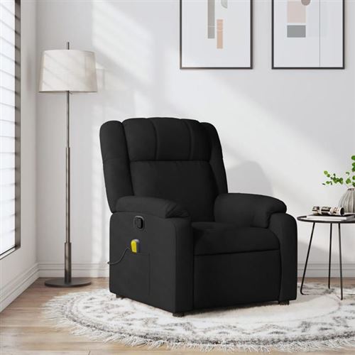 Vidaxl Noir Fauteuil De Massage - Image 3