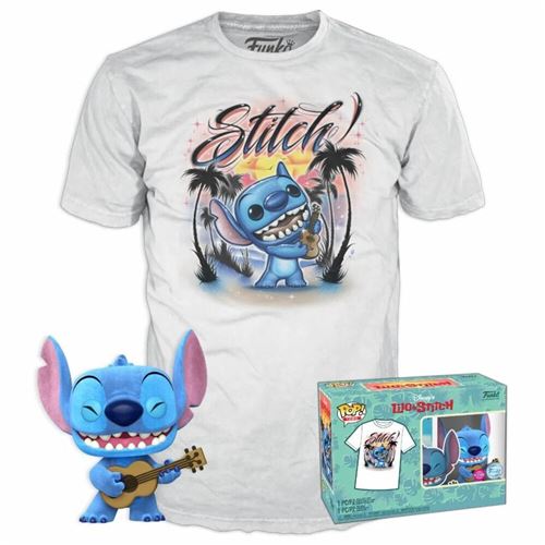 Pop! & Tee - Lilo & Stitch - Ukelele Stitch - Taille M