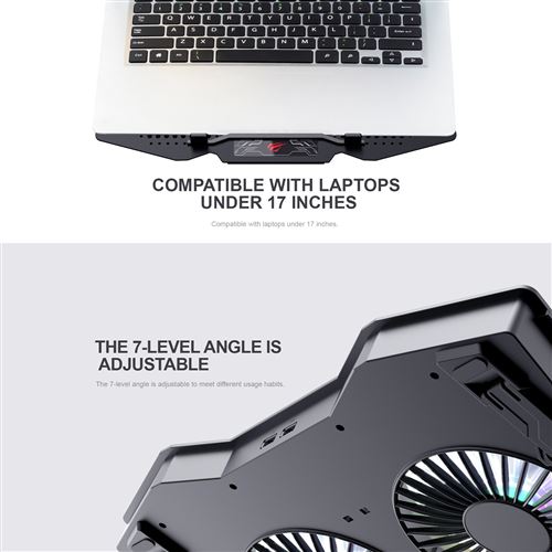 Support ajustable ventilé pour ordinateur portable