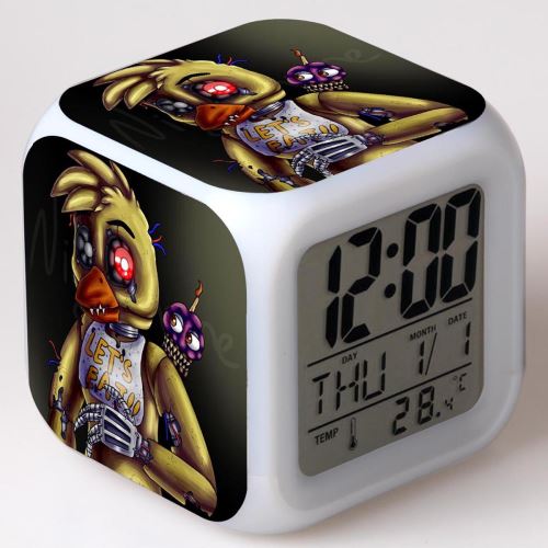 Réveil enfant LED Multifonctionnel Coloré - Five Nights at Freddy's #60