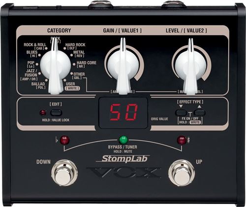 Vox Stomplab SL1G - multi effets guitare compact