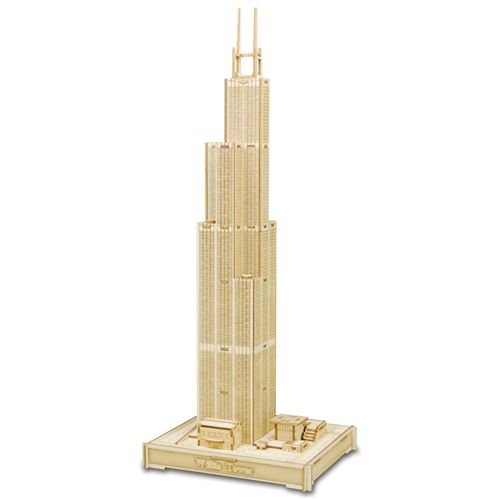 Puzzle 3D 84 pièces - Tour Sears