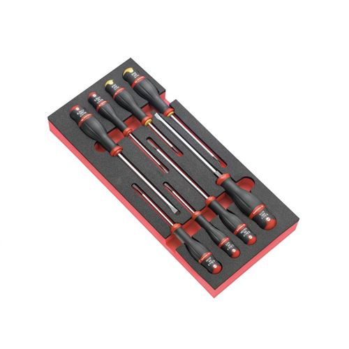 Module Facom 8 Tournevis Plats + Cruciformes Protwist®