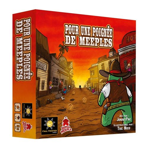 POUR UNE POIGNEE DE MEEPLE – Le Jeu