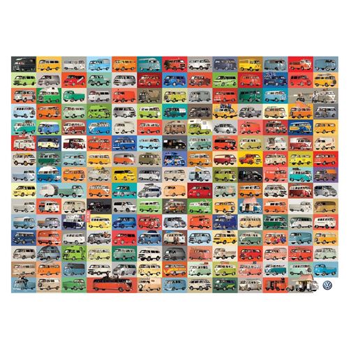 EuroGraphics Volkswagen Groovy Bus Puzzle (1000 Piece)