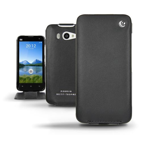 Noreve - Housse cuir Xiaomi MI-3 - Perpétuelle - Noir ( Nappa - Black )