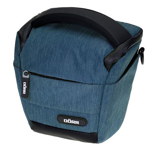 Dorr 456522 Halter Mouvement Sac Photo Pour 1x Système De Caméra Avec 2 Verres/petits Accessoires (taille: M) Bleu