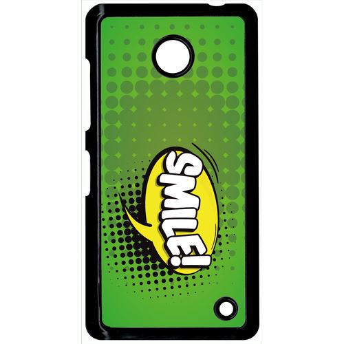 Coque Nokia Lumia 630 Smile Fond Vert