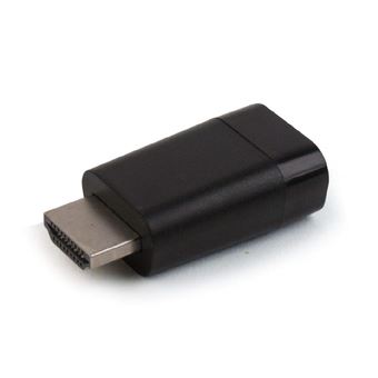 Gembird A-HDMI-VGA-001 - Videoadapter - HD-15 (VGA) female naar HDMI male - 1