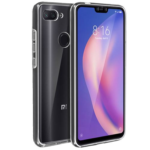 Mumbi Coque de Protection pour Samsung Galaxy A6 Noir Transparent